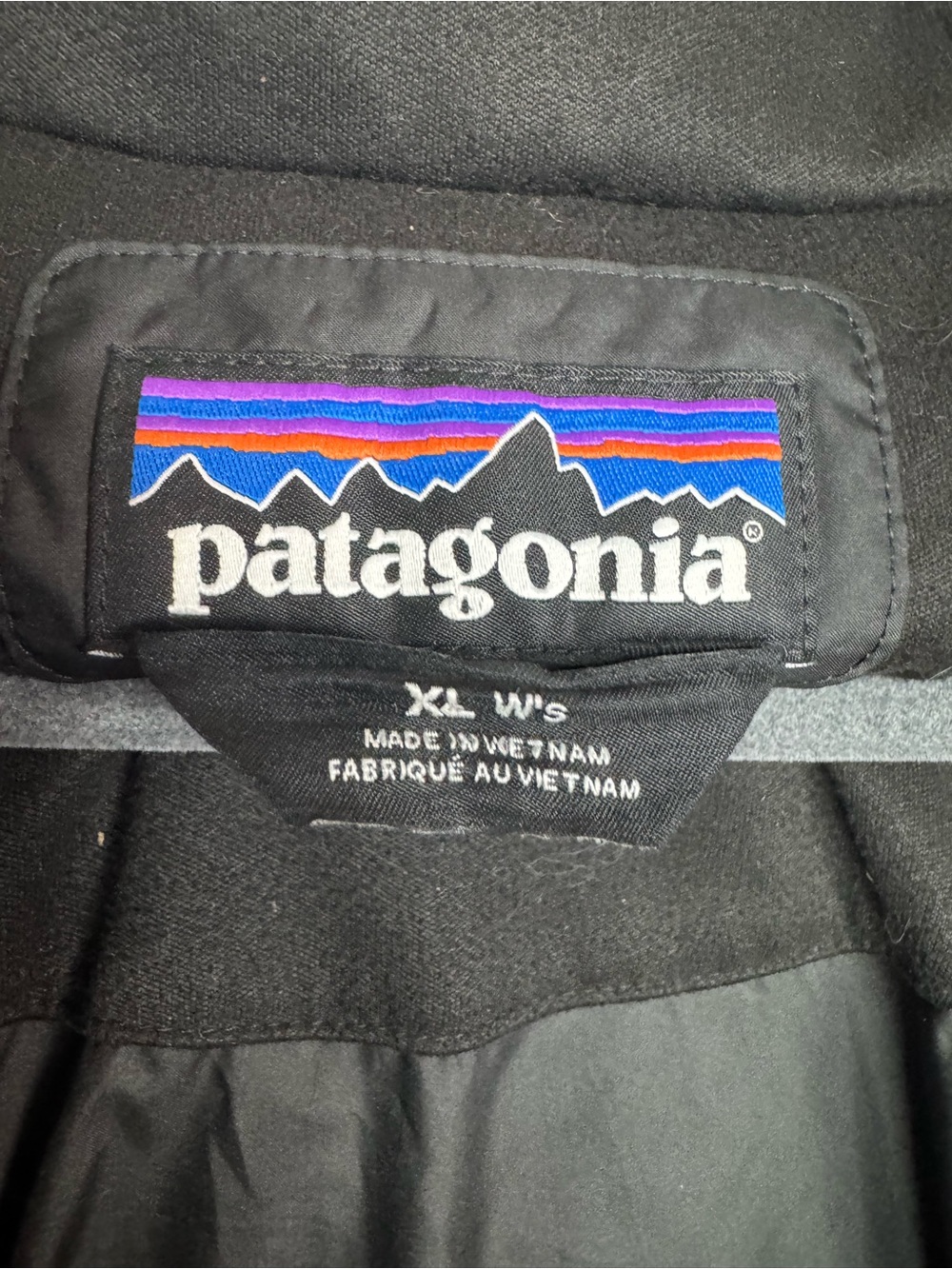 Patagonia Down With It Parka Black Women’s Size XL Gorpcore Outdoor Snow Winter - Picture 7 of 11
